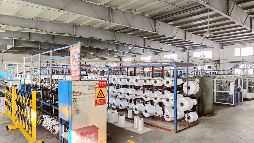 Baoying Yiliyuan Rope and Net Co., Ltd. manufacturer production line
